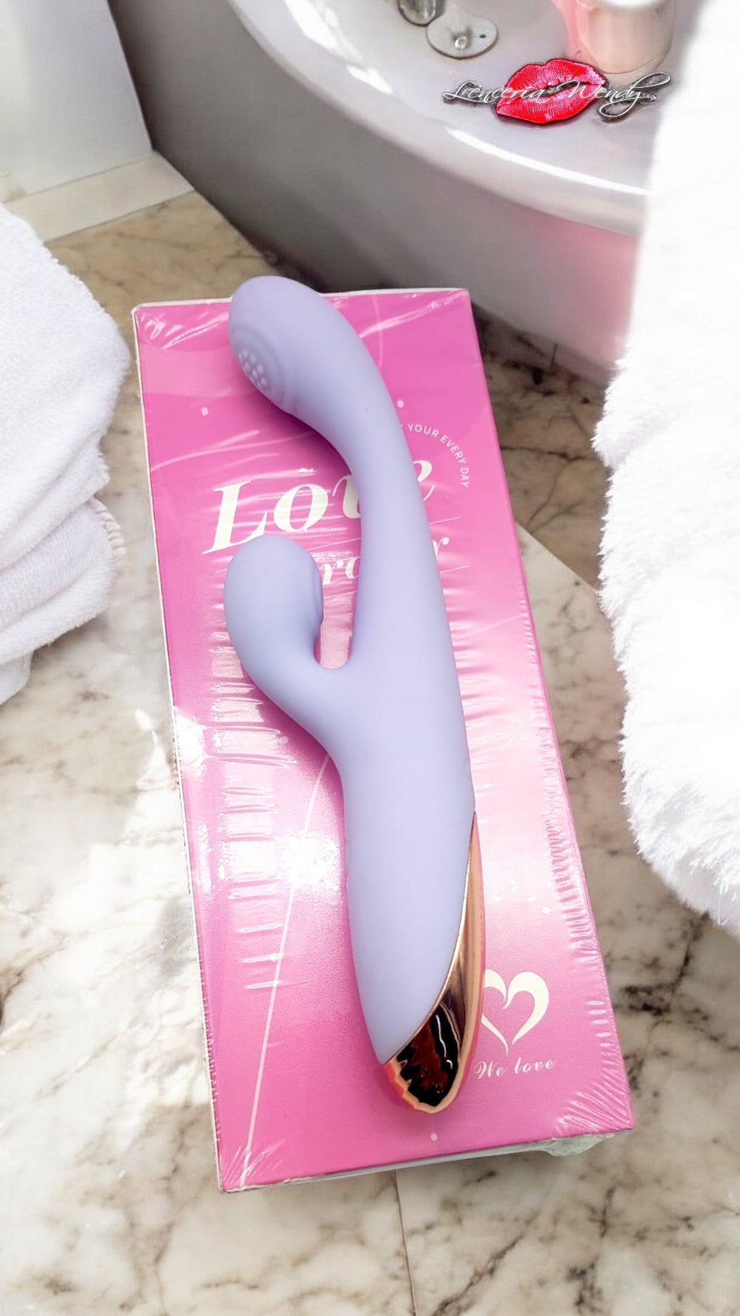 Vibrador largo doble.