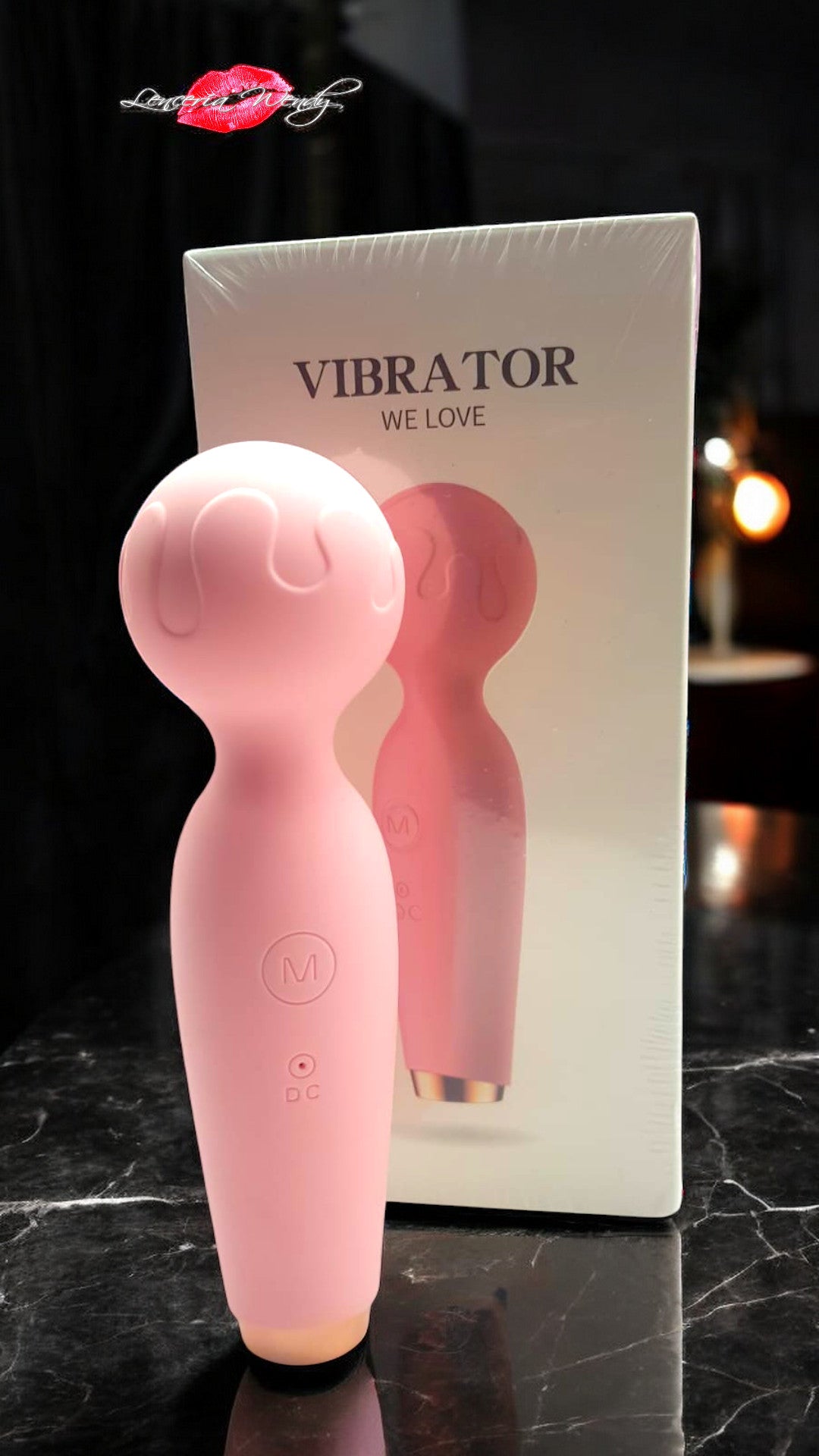 Vibrador micrófono helado.